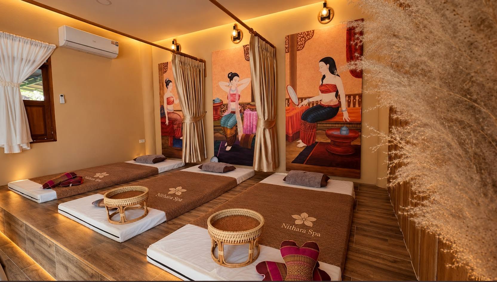 Nithara Spa treatment room